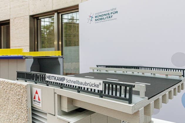 18.09.2026. Düsseldorf. Infrastrukturkonferenz.NRW 2026 unter dem Motto Brücken schneller bauen und sanieren . Düsseldorf Ministerium für Umwelt, Naturschutz und Verkehr, Emilie-Preyer-Platz 1 Nordrhein-Westfalen Deutschland