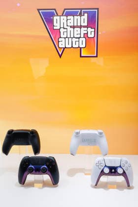 September 18, 2026, Chiba, Japan: Two limited-edition Grand Theft Auto VI wireless controllers are on display during Tokyo Game Show (TGS) 2026 at Makuhari Messe in Chiba, near Tokyo. This year marks 30 years since the show began. A total of 1,138 companies and organizations from 53 countries participated in the largest exhibition in TGS history. The event runs through September 21. Chiba Japan  - ZUMAm191 20260918_aap_m191_028 Copyright: xRodrigoxReyesxMarinx