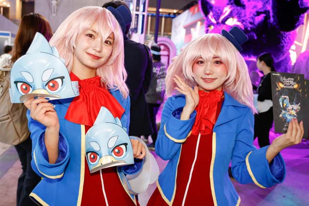 September 18, 2026, Chiba, Japan: Anime style booth assistants pose for a photo during the Tokyo Game Show (TGS) 2026 in Makuhari Messe. This year marks 30 years since the show began. A total of 1,138 companies and organizations from 53 countries participated in the largest exhibition in TGS history. The event runs through September 21. Chiba Japan  - ZUMAm191 20260918_aap_m191_029 Copyright: xRodrigoxReyesxMarinx
