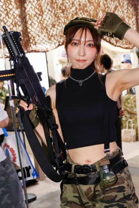 September 18, 2026, Chiba, Japan: An anime style booth assistant poses for a photo during the Tokyo Game Show (TGS) 2026 in Makuhari Messe. This year marks 30 years since the show began. A total of 1,138 companies and organizations from 53 countries participated in the largest exhibition in TGS history. The event runs through September 21. Chiba Japan - ZUMAm191 20260918_aap_m191_057 Copyright: xRodrigoxReyesxMarinx