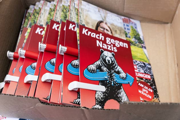 Berlin,18.09.2026, Wahlkampfabschluss der Berliner SPD mit Steffen Krach zur bevorstehenden Wahl zum Abgeordnetenhaus am 20.09.2026 am Stuttgarter Platz Wilmersdorfer Straße