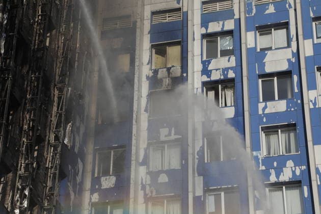Firefighters respond after attacks in Odesa ODESA, UKRAINE - SEPTEMBER 18: Firefighters are dispatched to the scene after two consecutive attacks hit the central part of Odesa, Ukraine, on September 18, 2026. The second strike occurs while emergency and rescue services are working to deal with the aftermath of the first attack and assist people. Arthur Shvits Anadolu Odesa Ukraine. Editorial use only. Please get in touch for any other usage.  Copyright: x2026xAnadoluxArthurxShvitsx