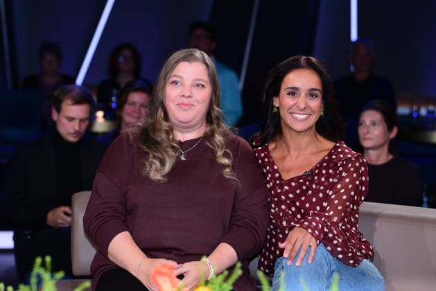 Yvonne Marquard und Melissa Ortiz Gomez zu Gast bei der NDR Talk Show am 18.09.2026 in Hamburg Yvonne Marquard and Melissa Ortiz Gomez during the NDR Talk Show on September 18, 2026 at NDR Studio Lokstedt in Hamburg, Germany NDR Talk Show am 18.09.2026 in Hamburg