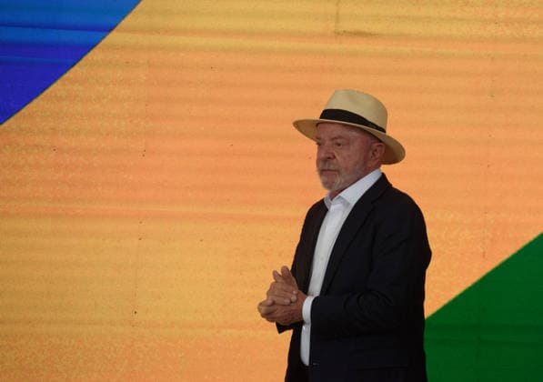 Brazilian President Luiz Inacio Lula da Silva announces security investments in Rio de Janeiro RIO DE JANEIRO, BRAZIL - SEPTEMBER 18: Brazil s President and reelection candidate Luiz Inacio Lula da Silva speaks during a ceremony announcing investments in security at the headquarters of the Federal Highway Police in Rio de Janeiro, Brazil, on September 18, 2026. Fabio Teixeira Anadolu Rio de Janeiro Brazil. Editorial use only. Please get in touch for any other usage.  Copyright: x2026xAnadoluxFabioxTeixeirax