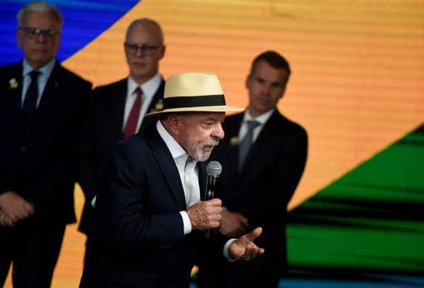 Brazilian President Luiz Inacio Lula da Silva announces security investments in Rio de Janeiro RIO DE JANEIRO, BRAZIL - SEPTEMBER 18: Brazil s President and reelection candidate Luiz Inacio Lula da Silva speaks during a ceremony announcing investments in security at the headquarters of the Federal Highway Police in Rio de Janeiro, Brazil, on September 18, 2026. Fabio Teixeira Anadolu Rio de Janeiro Brazil. Editorial use only. Please get in touch for any other usage.  Copyright: x2026xAnadoluxFabioxTeixeirax