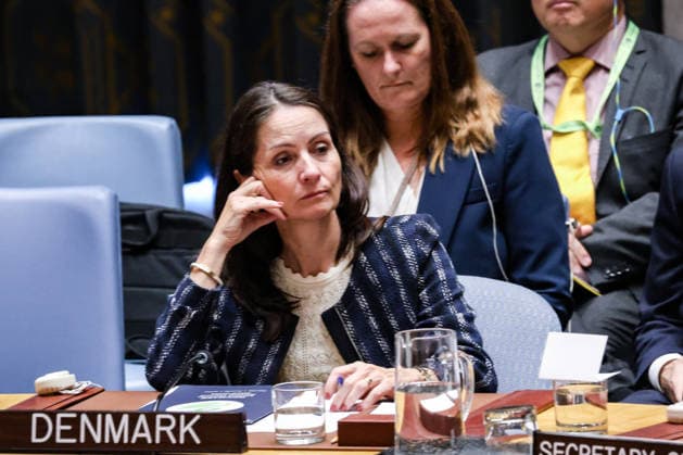 September 18, 2026, New York, New York, United States: DenmarkÃ¢â‚¬â ¢s Permanent Representative to the United Nations CHRISTINA MARKUS LASSEN during a Security Council meeting on United Nations peacekeeping operations at UN Headquarters. Denmark is serving as an elected member of the Security Council for the 2025Ã¢â‚¬2026 term. New York United States  - ZUMAo116 20260918_znp_o116_051 Copyright: xBiancaxOterox