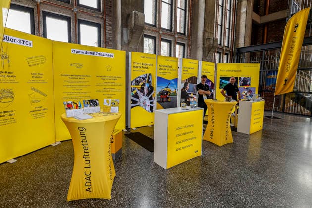 AirMed World Congress 2026 AirMed World Congress 2026: ADAC Ausstellungsstand München Bergson Kunstkraftwerk Bayern Germany