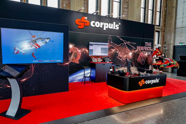 AirMed World Congress 2026 AirMed World Congress 2026: Ausstellungsstand des Medizintechnik Herstellers GS Corpuls. München Bergson Kunstkraftwerk Bayern Germany