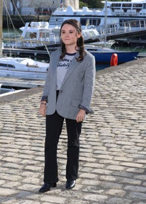Laurena Thellier at the Nourrices photocall during the 28th La Rochelle Fiction Festival, France, on September 18, 2026. Denis Guignebourg, Bestimage. Nourrices Photocall at the 28th La Rochelle Fiction Festival on September 18, 2026, in La Rochelle, France. La Rochelle, France  Copyright: xDenisxGuignebourgx xBestimagexDenisxGuignebourgx xBestimagex