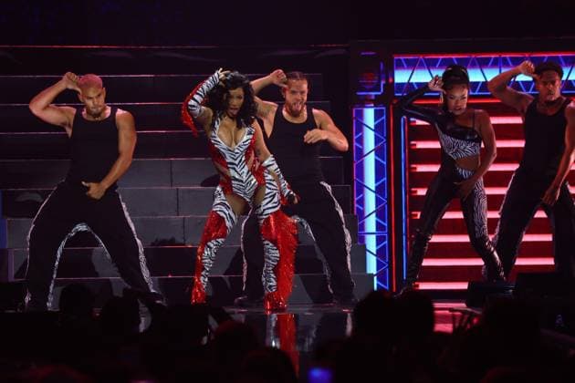 Cardi B inside for iHeartRadio Music Festival Presented by Capital One 2026 - FRI, T-Mobile Arena, Las Vegas, NV, September 18, 2026. Photo By: JA Everett Collection iHeartRadio Music Festival Presented by Capital One 2026 - FRI PUBLICATIONXNOTxINxCANxCHNxFRAxITAxJPNxNORxPOLxRUSxESPxUKxUSA