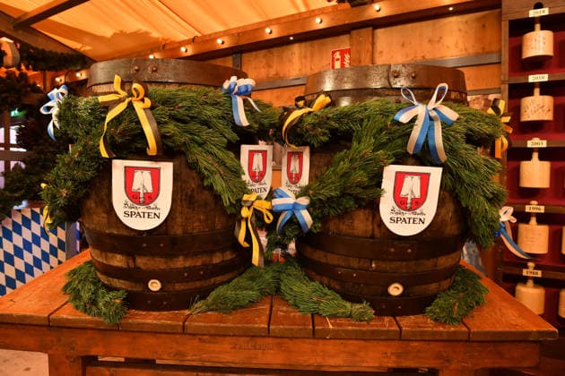 Übersicht Bier Wiesn Eröffnung 2026 Theresienwiese Schottenhammel Festzelt Oktoberfest München 19. Sept. 2026
