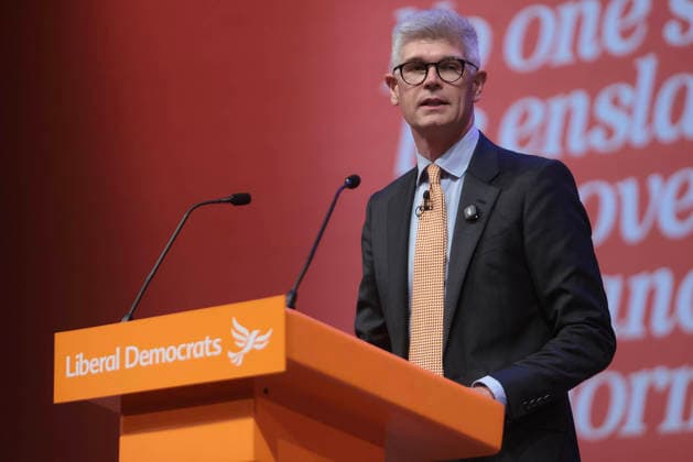 . 19 09 2026. Brighton, United Kingdom. Lib Dem Conference Brighton. Dr Al Pinkerton on Day one of the Liberal Democrats party conference at the Brighton Centre.  xMartynxWheatleyx xi-Imagesx IIM-27017-0040