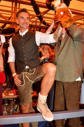 Florian Silbereisen during the 2026 Oktoberfest (Wiesn) opening at Schottenhamel tent at Theresienwiese on September 19, 2026 in Munich, Germany Oktoberfest (Wiesn) opening 2026 in Munich, Germany