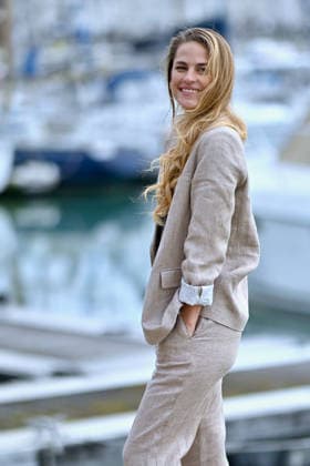 La Rochelle Demain Nous Appartient Photocall FC Solene Hebert attend the Demain Nous Appartient Photocall at the 28th La Rochelle Fiction Festival on September 19, 2026 in La Rochelle, France.Photo by Franck Castel ABACAPRESS.COM La Rochelle  Copyright: xCastelxFranck ABACAx