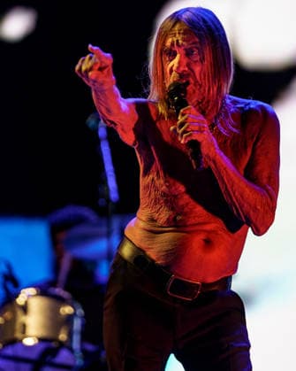 September 18, 2026, Chicago, Illinois, USA: Punk rocker IGGY POP performs for a crowd of thousands during his set at Chicago s Riot Fest in Douglas Park Chicago USA  - ZUMAr170 20260918_znp_r170_006 Copyright: xChrisxRihax