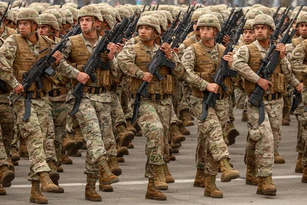 Annual military parade in Chile SANTIAGO, CHILE – SEPTEMBER 19: Members of the army during the annual military parade marking Chilean Army Day—part of the country s independence anniversary celebrations—in Santiago, Chile, on Saturday, September 19, 2026. It is the first parade held under the administration of President José Antonio Kast. Lucas Aguayo Araos Anadolu Santiago Chile. Editorial use only. Please get in touch for any other usage.  Copyright: x2026xAnadoluxLucasxAguayoxAraosx