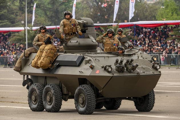 Annual military parade in Chile SANTIAGO, CHILE – SEPTEMBER 19: Members of the army during the annual military parade marking Chilean Army Day—part of the country s independence anniversary celebrations—in Santiago, Chile, on Saturday, September 19, 2026. It is the first parade held under the administration of President José Antonio Kast. Lucas Aguayo Araos Anadolu Santiago Chile. Editorial use only. Please get in touch for any other usage.  Copyright: x2026xAnadoluxLucasxAguayoxAraosx