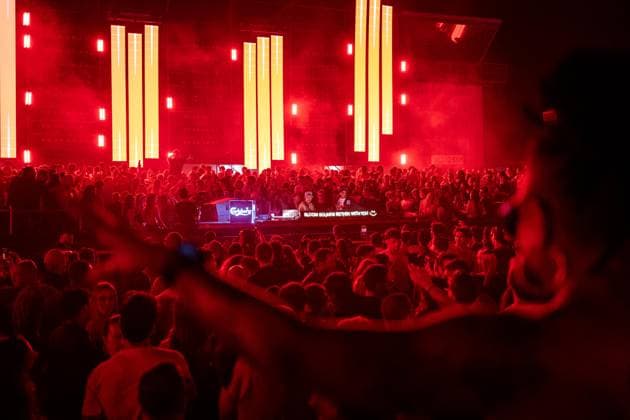 September 19, 2026, Maia, Portugal: Tamer Malki and Rami Abousabe members of the electronic music duo Bedouin perform during the second edition of Bloom Festival 2026 at Maia Airfield. Second edition of Bloom Festival 2026 held at Maia Airfield, near Porto, Portugal, on 18 and 19 September 2026. The electronic music festival featured performances across multiple stages from national and international artists, including The Blaze, Bedouin, Seth Troxler, DJ Vibe, Bora Uzer, Louie Vega, NTO, Dennis Cruz and Xinobi. The event combined live performances, visual production and sunrise sessions, attracting electronic music fans to Maia Airfield over two days of programming. Maia Portugal  - ZUMAs197 20260919_aaa_s197_378 Copyright: xDiogoxBaptistax