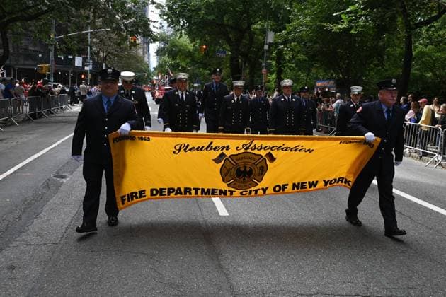 69th Annual German American Steuben Day Parade along 5th Avenue The 69th annual German-American Steuben Parade took place today along 5th Avenue in New York City. Many groups from German came over to celebrate the Parade. 19 Sep 2026 Pictured: The 69th annual German-American Steuben Parade took place today along 5th Avenue in New York City. Many groups from German came over to celebrate the Parade.  Copyright: xThexMegaxAgencyxMEGAx xDennisxReesx xMEGAx
