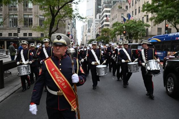 German American s at St. Patrick s Cathedral and along 5th Avenue The 69th annual German-American Steuben Parade took place today along 5th Avenue in New York City. The festivities started at St. Patrick s Cathedral with a Mass attended by many of the participants. The Priests joined in after the Mass for a meet and greet. 19 Sep 2026 Pictured: The 69th annual German-American Steuben Parade took place today along 5th Avenue in New York City. The festivities started at St. Patrick s Cathedral with a Mass attended by many of the participants. The Priests joined in after the Mass for a meet and greet.  Copyright: xThexMegaxAgencyxMEGAx xDennisxReesx xMEGAx