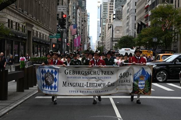 German American s at St. Patrick s Cathedral and along 5th Avenue The 69th annual German-American Steuben Parade took place today along 5th Avenue in New York City. The festivities started at St. Patrick s Cathedral with a Mass attended by many of the participants. The Priests joined in after the Mass for a meet and greet. 19 Sep 2026 Pictured: The 69th annual German-American Steuben Parade took place today along 5th Avenue in New York City. The festivities started at St. Patrick s Cathedral with a Mass attended by many of the participants. The Priests joined in after the Mass for a meet and greet.  Copyright: xThexMegaxAgencyxMEGAx xDennisxReesx xMEGAx