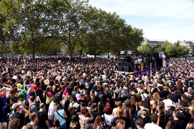 RECORD DATE NOT STATED 2026 Techno Parade - Paris Atmosphere during Techno Parade 2026 in Paris, France on September 19, 2026. Photo by Alain Apaydin ABACAPRESS Paris France  Copyright: xApaydinxAlain ABACAx