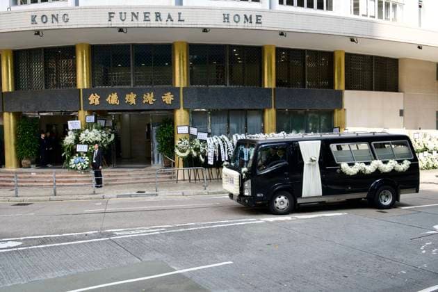 RECORD DATE NOT STATED Tung Chee-hwa Funeral A hear of Tung Chee-hwa leaving the Hong Kong Funeral Home in North Point on September 20, 2026 in Hong Kong. Today, the funeral ceremony for Hong Kong s first Chief Executive, Tung Chee-hwa at the Hong Kong Funeral Home in North Point. (Photo by Kobe Li Nexpher Images) Hong Kong