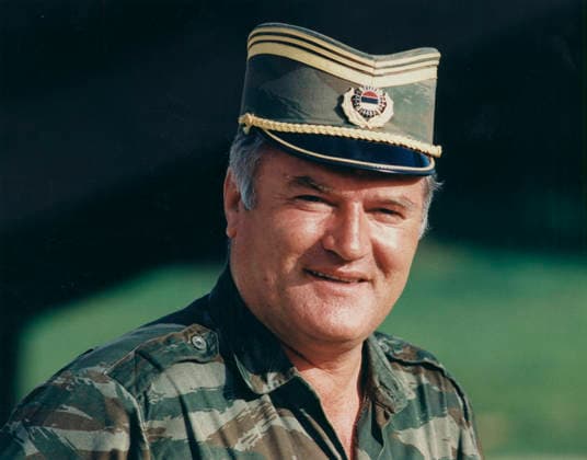 HAN PIJESAK June 23, 1993 Serbian General and wanted war criminal Ratko Mladic pictured during an interview with the Swedish newspaper Expressen in June 1993. According to news reports, General Mladic was arrested by police in Serbia. HAN PIJESAK Bosnia and Herzegovina ttexport x4x  Copyright: xTORBJÖRNxANDERSSONx xXPx xTTx RATKO MLADIC