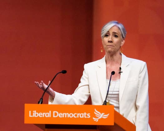 Liberal Democrat Autumn Conference 2026 on Sunday 20 September 2026 Daisy Cooper, Deputy Leader Of The Liberal Democrats And Mp For St Albans addresses the Liberal Democrat Autumn Conference 2026 on Sunday 20 September 2026 at Brighton Centre, Brighton. ., Credit:Julie Edwards Avalon  Copyright: xJuliexEdwardsx xAvalonx 1136696242