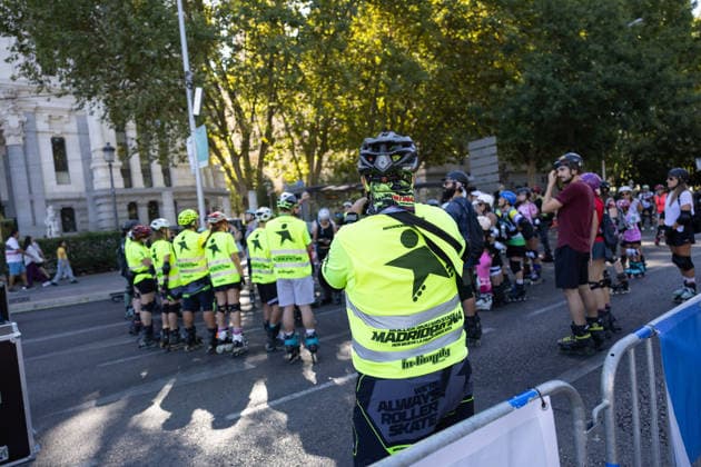 Madrid Celebrates European Mobility Week 2026 Numerous people on roller skates are participating in the activities organized for European Mobility Week 2026, on September 20, 2026, in Madrid, Spain. The Atocha-Cibeles corridor, with the Paseo del Prado as the main venue, has become a large public space to celebrate sustainable and inclusive mobility. SEPTEMBER 20, 2026 Jesús Hellí Madrid, Madrid, Spain  Copyright: xJesusxHellinx 7787908