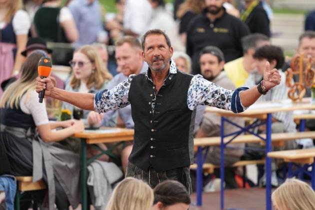 ZDF-Fernsehgarten 2026. Markus Schöffl im ZDF Fernsehgarten mit dem Motto Oktoberfest am 20.09.2026 in Mainz. Mainz ZDF Fernsehgarten Rheinland-Pfalz