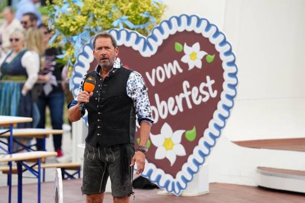 ZDF-Fernsehgarten 2026. Markus Schöffl im ZDF Fernsehgarten mit dem Motto Oktoberfest am 20.09.2026 in Mainz. Mainz ZDF Fernsehgarten Rheinland-Pfalz