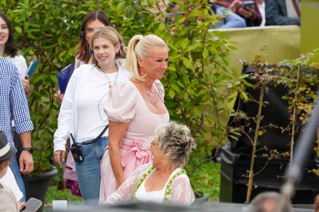 ZDF-Fernsehgarten 2026. Andrea Kiwi Kiewel im ZDF Fernsehgarten mit dem Motto Oktoberfest am 20.09.2026 in Mainz. Mainz ZDF Fernsehgarten Rheinland-Pfalz