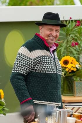 ZDF-Fernsehgarten 2026. Koch Johann Lafer im ZDF Fernsehgarten mit dem Motto Oktoberfest am 20.09.2026 in Mainz. Mainz ZDF Fernsehgarten Rheinland-Pfalz