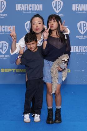 Emil und die Detektive Tevin Bui, Trang Le Hong, Ai Vy Bui Premiere Emil und die Detektive im Kino in der Kulturbrauerei, Berlin Datum: 20.09.2026 Copyright: xEventpress Kratschx