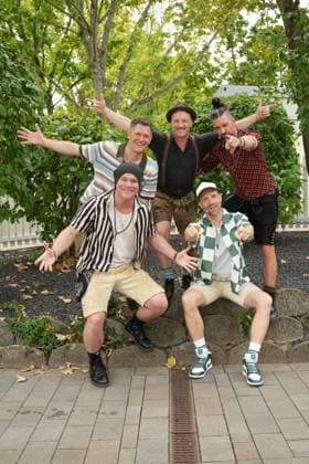 ZDF-Fernsehgarten 2026. Band voXXclub im ZDF Fernsehgarten mit dem Motto Oktoberfest am 20.09.2026 in Mainz. Mainz ZDF Fernsehgarten Rheinland-Pfalz