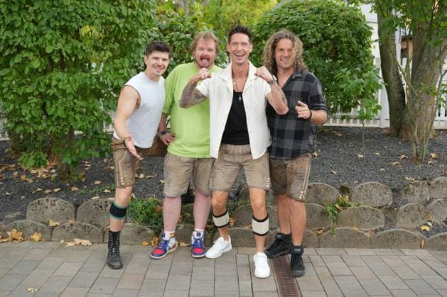 ZDF-Fernsehgarten 2026. Band Die Draufgänger im ZDF Fernsehgarten mit dem Motto Oktoberfest am 20.09.2026 in Mainz. Mainz ZDF Fernsehgarten Rheinland-Pfalz