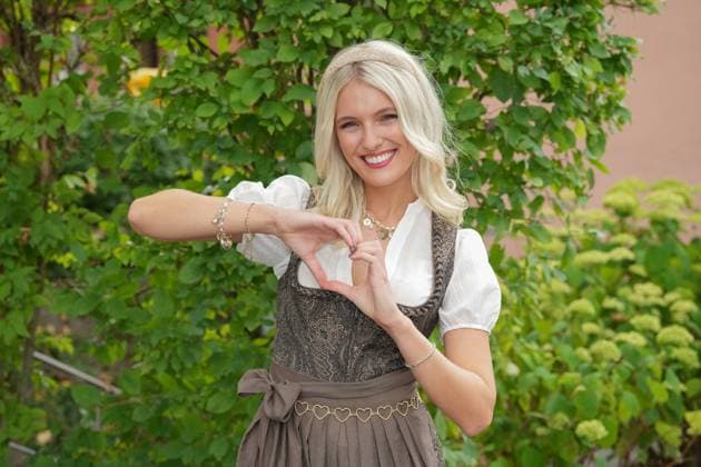 ZDF-Fernsehgarten 2026. Musikerin Lisa Miko im ZDF Fernsehgarten mit dem Motto Oktoberfest am 20.09.2026 in Mainz. Mainz ZDF Fernsehgarten Rheinland-Pfalz