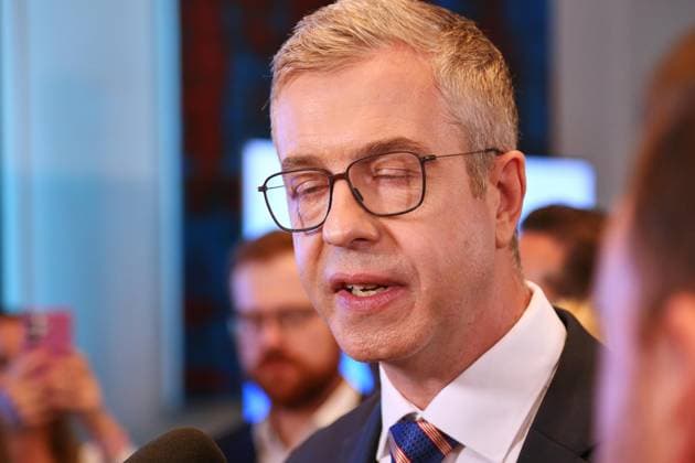Berlin, Deutschland, 20.09.2026: Abgeordnetenhaus: Wahl zum Abgeordnetenhaus von Berlin 2026: Stefan Evers auf der CDU-Wahlparty Copyright: xdtsxNachrichtenagenturx dts_135405