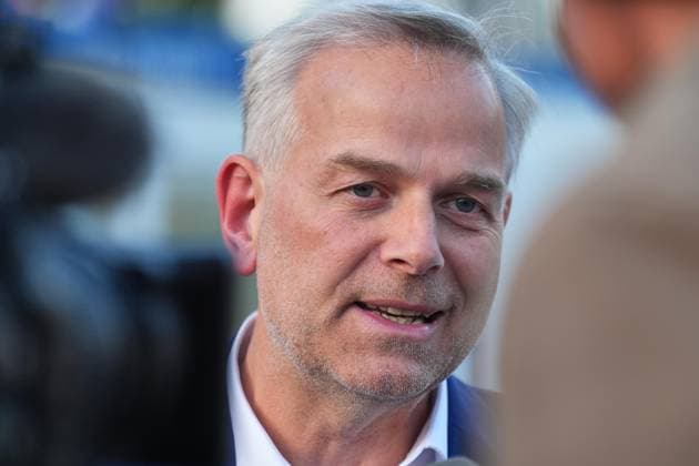 Schwerin, Mecklenburg-Vorpommern, Deutschland, 20.09.2026: Landtag von Mecklenburg-Vorpommern im Schweriner Schloss: Landtagswahl in Mecklenburg-Vorpommern 2026: Leif-Erik Holm (Foto: Marcus Brandt, Pool)