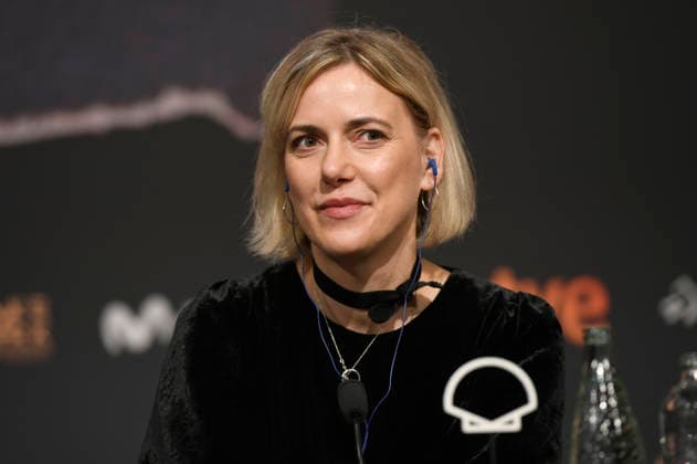 Ulrike Tony Vahl bei der Pressekonferenz zum Kinofilm Krux auf dem 74. Internationalen Filmfestival San Sebastian Festival Internacional de Cine de San Sebastian im Kursaal. San Sebastian, 20.09.2026