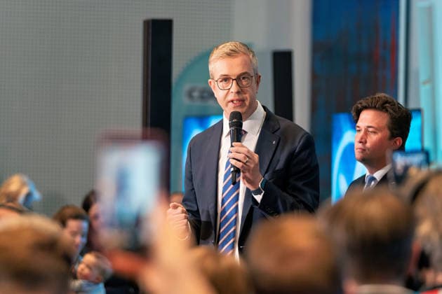 Berlin,20.09.2026, am heutigen Sonntag findet die Wahl zum 20. Abgeordnetenhaus von Berlin sowie den Bezirksverordnetenversammlungen statt. Stefan Evers (CDU)