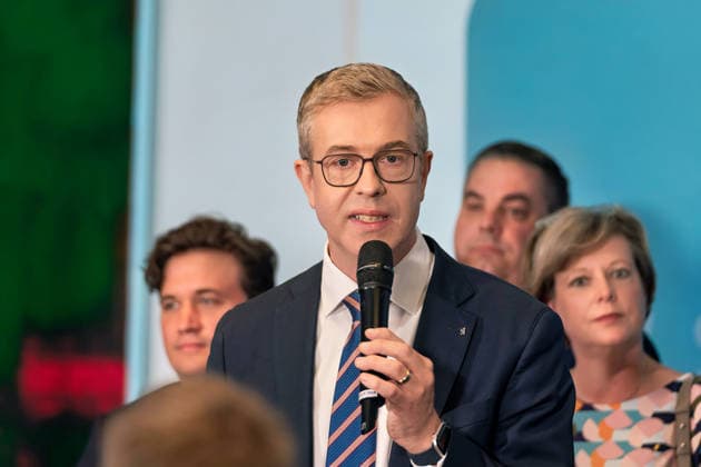 Berlin,20.09.2026, am heutigen Sonntag findet die Wahl zum 20. Abgeordnetenhaus von Berlin sowie den Bezirksverordnetenversammlungen statt. Stefan Evers (CDU)