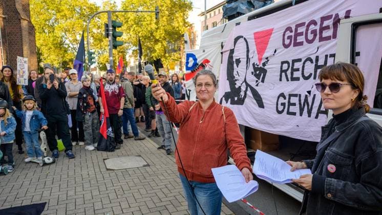 Bochum: Bochum bleibt bunt - für ein gutes Leben für alle - Demozug gegen AfD ** NUR FÜR REDAKTIONELLE ZWECKE ** EDITORIAL USE ONLY **<p>Demozug gegen die AfD am Sonntag, den 20. September 2026 in Bochum. Deutschland NRW Bochum Copyright: UwexErnst