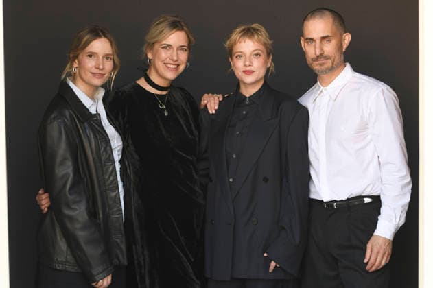 Frida-Lovisa Hamann, Ulrike Tony Vahl, Clemens Schick und Jella Haase vom Krux -Cast bei einem exklusiven Photoshooting auf dem 74. Internationalen Filmfestival San Sebastian Festival Internacional de Cine de San Sebastian im Hotel Maria Cristina. San Sebastian, 20.09.2026