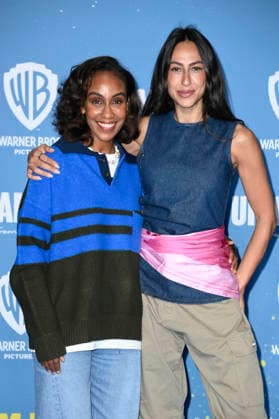 Hadnet Tesfai und Melissa Khalaj bei der Premiere des Kinofilms Emil und die Detektive im Kino in der KulturBrauerei. Berlin, 20.09.2026