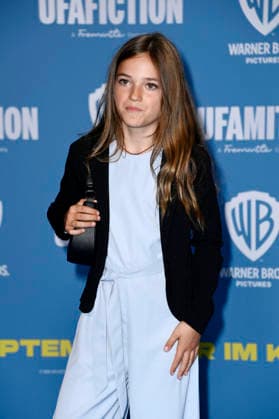 Lara Toni Lüdders bei der Premiere des Kinofilms Emil und die Detektive im Kino in der KulturBrauerei. Berlin, 20.09.2026