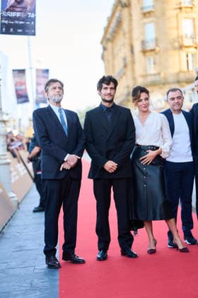 74th San Sebastian International Film Festival: It Will Happen Tonight Red Carpet Louis Garrel, Jasmine Trinca, Nanni Moretti attended It Will Happen Tonight Red Carpet during 74th San Sebastian International Film Festival at Victoria Eugenia Theatre on September 20, 2026 in Donostia San Sebastian, Spain Photo by IMAGO MPG Donostia San Sebastian Victoria Eugenia Theatre Euskadi Spain  Copyright: xMPGx