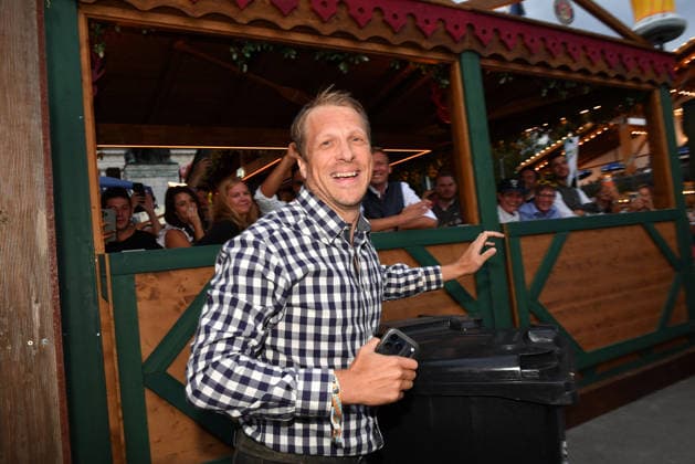 Oliver Pocher during the 2026 Oktoberfest in front of the Almauftrieb at Theresienwiese on September 20, 2026 in Munich, Germany Oktoberfest - the Almauftrieb at Theresienwiese in Munich, Germany