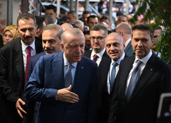 Turkish President Erdogan arrives in US to attend 81st UN General Assembly NEW YORK, UNITED STATES - SEPTEMBER 20: Turkish President Recep Tayyip Erdogan arrives at the Turkish House to attend the 81st session of the United Nations (UN) General Assembly and hold a series of meetings, in New York, United States on September 20, 2026. Mehmet Ali Ozcan Anadolu New York United States. Editorial use only. Please get in touch for any other usage.  Copyright: x2026xAnadoluxMehmetxAlixOzcanx